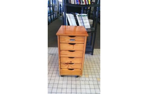 SCHREIBTISCH-SCHUBLADENREGAL KIEFER