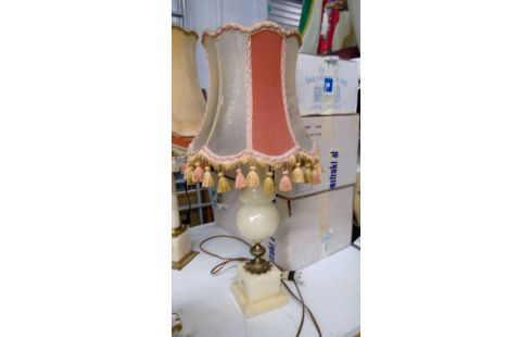 LAMPADAIRE MARMER ONYX VOET