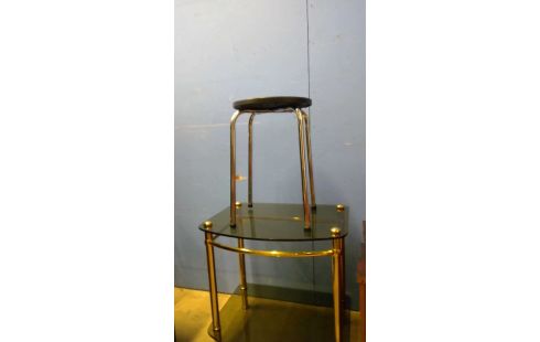 TABOURET NOIR