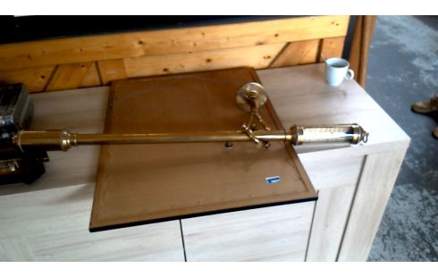 BARMETER ANTIEK BRONS