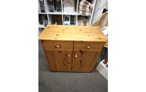 MEUBLE PIN 2 TIROIRS