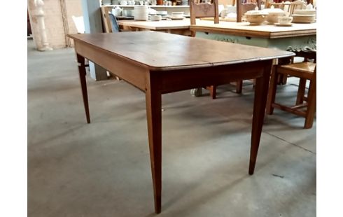 TABLE CHENE STYLE FERMETTE