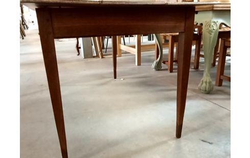 TABLE CHENE STYLE FERMETTE