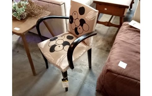 FAUTEUIL NOIR TISSU