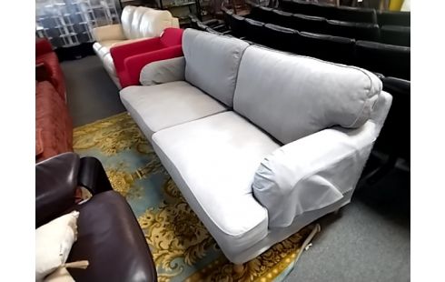 CANAPE TISSU GRIS 1 COTE GRIFFE