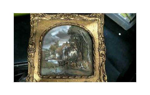 TABLEAU CARRE  CAMPAGNARD SUR