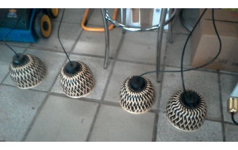 SUSPENSION 4  LAMPES