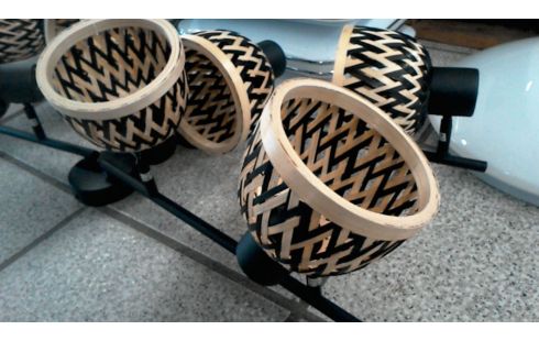 RAMPE DE SPOTS 4  LAMPES