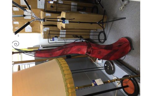 LAMPE ORIENTAL ROUGE