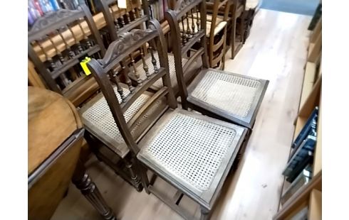 4 CHAISES STYLE HENRI 2