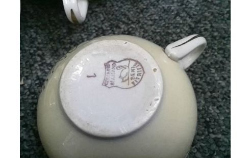 TASSE A CAFE VINTAGE LOT DE 5