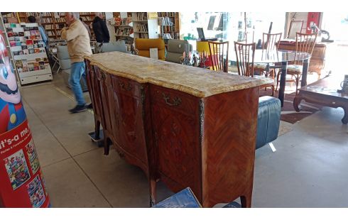 ENFILADE PLATEAU MARBRE 4PORTES