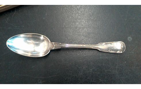 LÖFFEL VERSILBERTES METALL