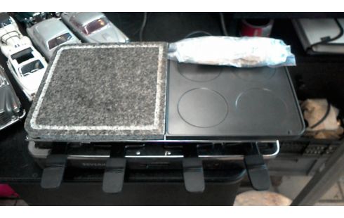 RACLETTE, , GRILL DE PIEDRA, , APARATO PARA CREPS SEVERIN