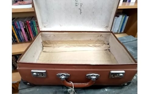 VALISE PM ANCIENNE MARRON