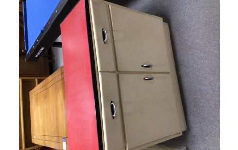 MEUBLE DE CUISINE FORMICA ROUGE