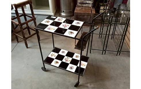 DESSERTE carrelage vintage