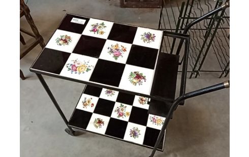 DESSERTE carrelage vintage