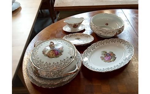 VAISSELLE deparaillee limoges le lot