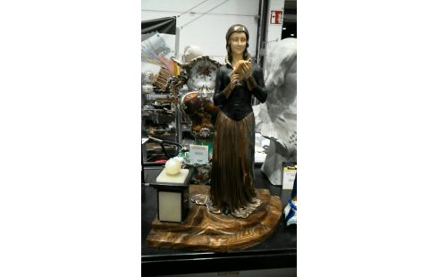 STATUE CHRYSELEPHANTINE SIGNEE MENNEVILLE