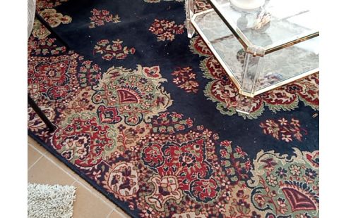 TAPIS BLEU VINTAGE
