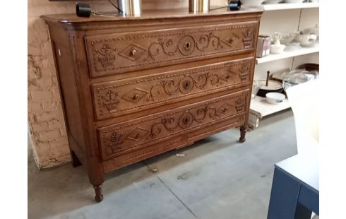 COMMODE CHENE 19E