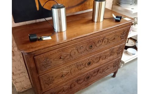 COMMODE CHENE 19E