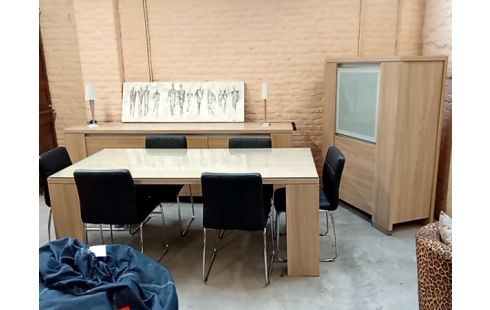 SALLE A MANGER stratifiee claire moderne complete