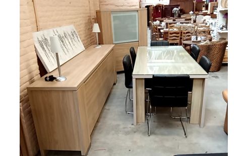 SALLE A MANGER stratifiee claire moderne complete