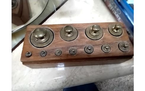 POIDS DE BALANCE Avec support