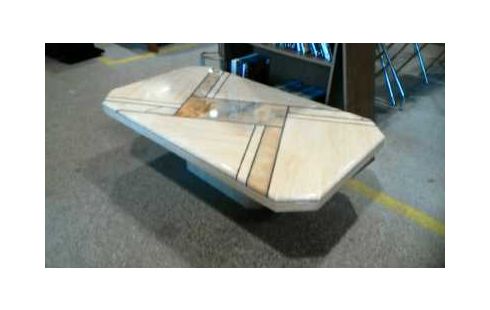 TABLE BASSE TRAVERTIN