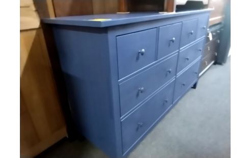COMMODE BLEUE IKEA 8 TIROIRS
