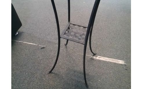 SELLETTE HAUTE FER AVEC VERRE