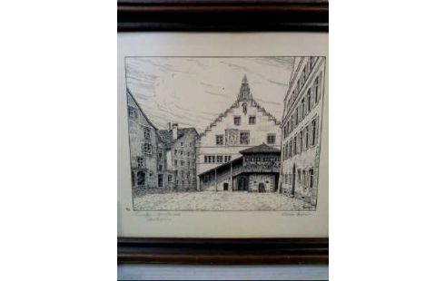 DRUCK <SIGNIERT> RATHAUS LINDAU