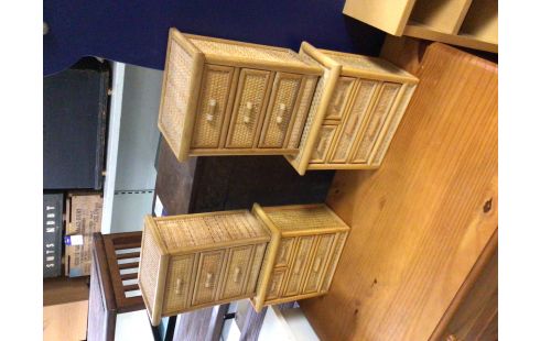 MEUBLE ETAGERE PETIT MODELE ROTIN