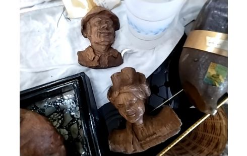 DECORATION BUSTE EN BOIS