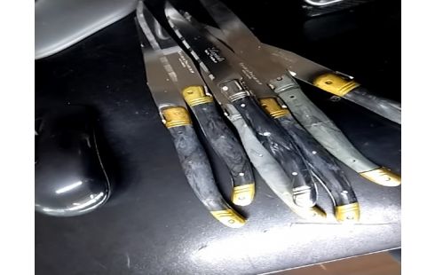 COUTEAU LAGUIOLE LOT DE 7