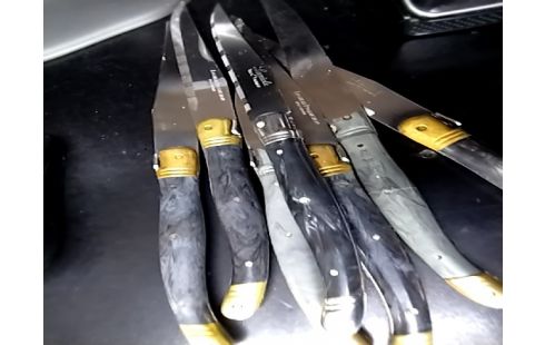 COUTEAU LAGUIOLE LOT DE 7