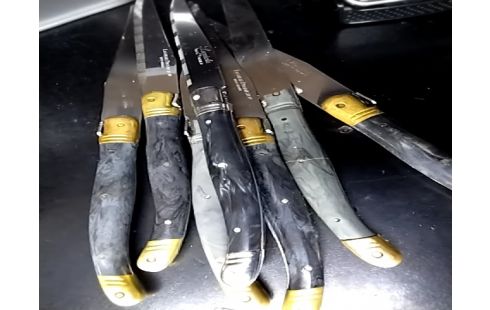 COUTEAU LAGUIOLE LOT DE 7