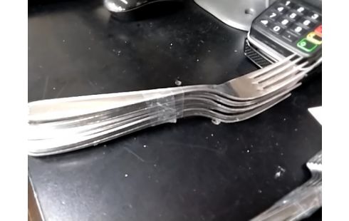 FOURCHETTE INOX LOT DE 10