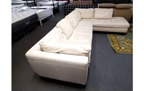 CANAPE D'ANGLE CUIR ROCHE BOBOIS