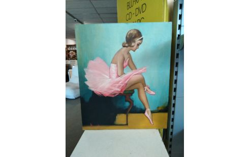 HUILE SUR TOILE BALLERINE