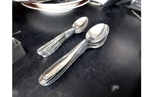 CUILLERE A CAFE INOX LOT DE 8