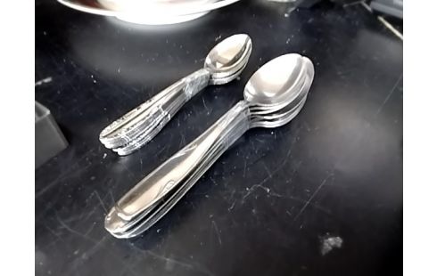 CUILLERE A CAFE INOX LOT DE 8