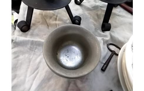 TASSE TIMBALE EN METAL