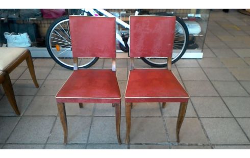 PAIRE DE CHAISES