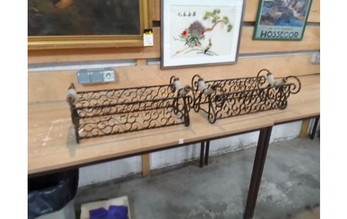 ETAGERE MURALE FER FORGE L'UNITE