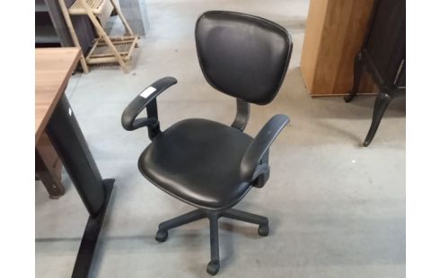 CHAISE DE BUREAU NOIR