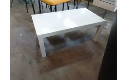 TABLE BASSE LAQUE BLANC IKEA