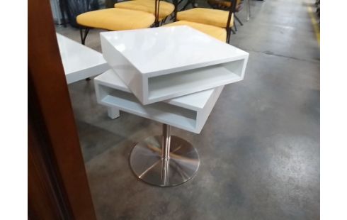 CHEVET MODULABLE LAQUE BLANC